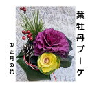 葉牡丹のブーケになります。 束ねてありますので、そのままお持ちの花瓶に入れていただければお正月のお花になります。 プレゼントにも最適。大きい葉牡丹は存在感があります。水引も新年を迎えるにふさわしい飾りですね。 葉牡丹のは2種類入ります。紫色と白色のを組み合わせ、松、赤い実、松かさ、水引、葉物（市場に出ているものをチョイスします）でブーケにしてお届けです。 ブーケの長さは約40cm程度になります。※北海道、九州へは送料500円追加でいただきます。沖縄へのお届けはできません。ご了承ください。 到着指定日は余裕を持ってご記入願します。