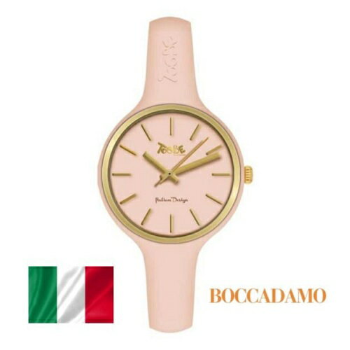 ボッカダーモ イタリア 腕時計 レディース シリコン バンド ベルト 防水 10mm ラバー ベルト カラフル ..