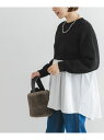 【SALE/50%OFF】F by ROSSO ドッキングチュニックニット URBAN RESEARCH ROSSO アーバンリサーチロッソ トップス ニット ...