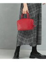 【SALE/50%OFF】スクエアボストンバッグ URBAN RESEARCH ROSSO アーバンリサーチロッソ バッグ ボストンバッグ ブラック レッド【R...