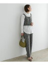 【SALE/50%OFF】F by ROSSO ツイードビスチェ+ワイドパンツ URBAN RESEARCH ROSSO アーバンリサーチロッソ スーツ・フォー...