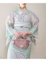 Furoshiki bag 伊砂文様 URBAN RESEARCH ROSSO アーバンリサーチロッソ 着物・浴衣・和装小物 浴衣 パープル【送料無料】[Rak...