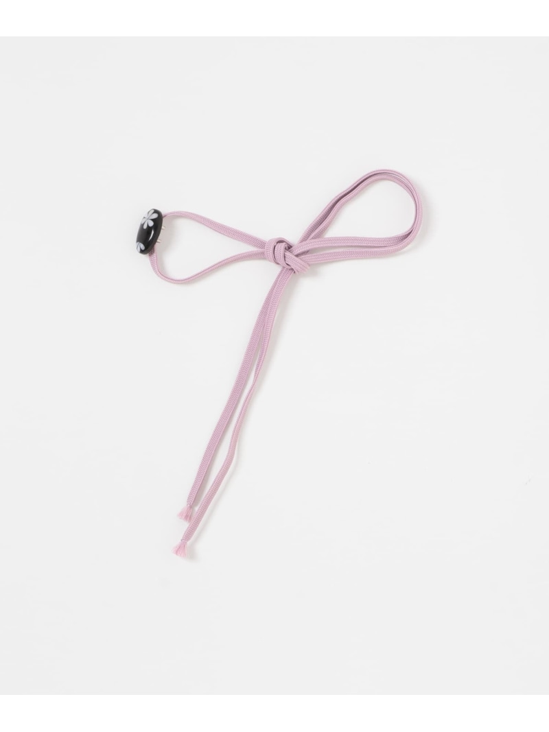 帯締 楕円花 URBAN RESEARCH ROSSO アーバンリサーチロッソ 着物・浴衣・和装小物 浴衣 パープル【送料無料】[Rakuten Fashion]