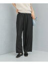 『再入荷予定カラー』ブライトツイルイージーパンツ URBAN RESEARCH ROSSO アーバンリサーチロッソ パンツ その他のパンツ ピンク ブラック【送...