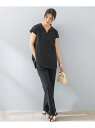 F by ROSSO クールタッチペプラムプルオーバー+イージーパンツ URBAN RESEARCH ROSSO アーバンリサーチロッソ スーツ・フォーマル セ...
