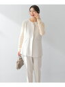 【SALE/20%OFF】F by ROSSO ペプラムジレ+テーパードパンツ URBAN RESEARCH ROSSO アーバンリサーチロッソ スーツ・フォー...