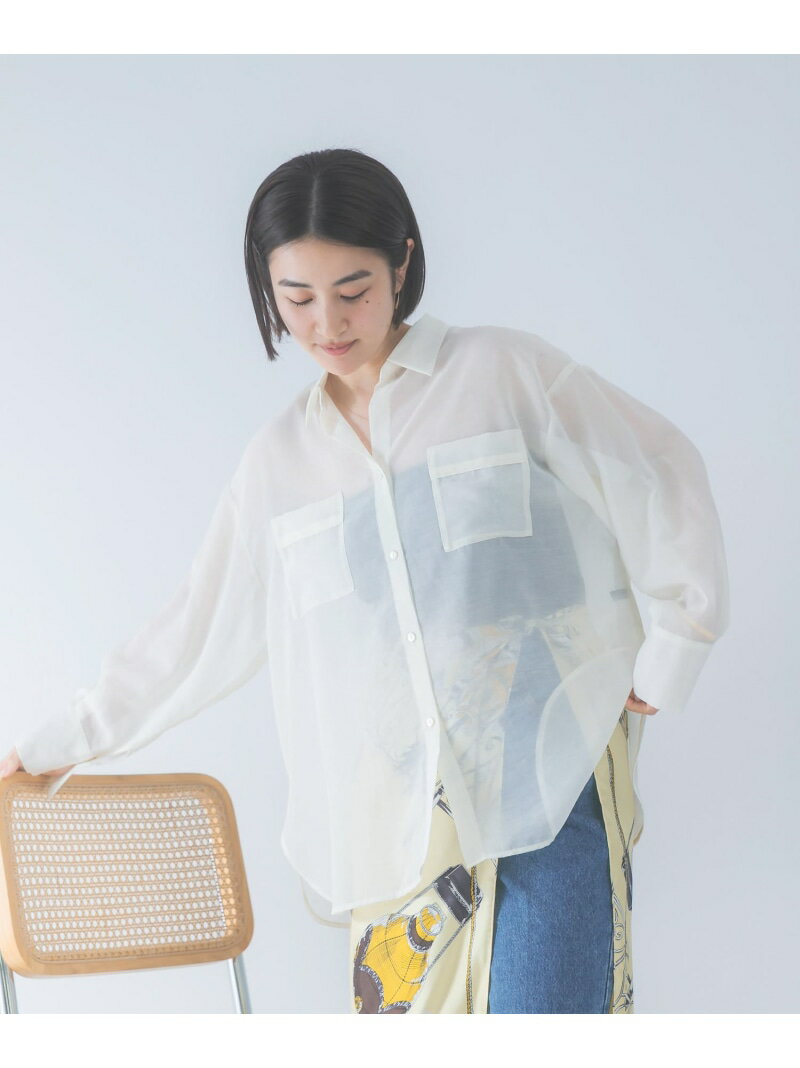 乐天商城 - シアースキッパーシャツ URBAN RESEARCH ROSSO アーバンリサーチロッソ トップス シャツ・ブラウス イエロー ブルー ブラック ホワイト【先行予約】*【送料無料】[Rakuten Fashion]