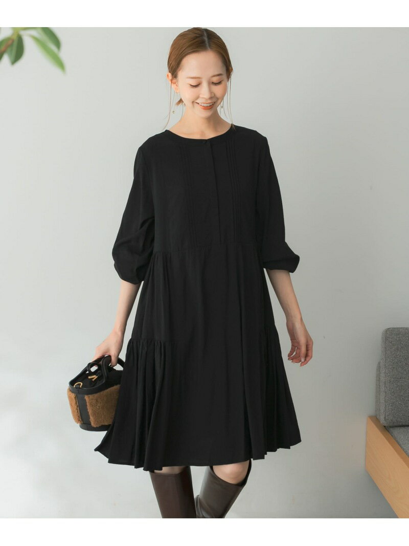 【予約】シャドーストライプ2WAYミニワンピース ROSSO アーバンリサーチロッソ ワンピース・ドレス ワンピース ブラック ブラウン【先行予約】*【送料無料】[Rakuten Fashion]のサムネイル