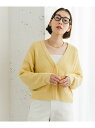 【SALE/50%OFF】F by ROSSO コットンブークレ片畦カーディガン URBAN RESEARCH ROSSO アーバンリサーチロッソ トップス カ...