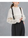 【SALE/50%OFF】ショートハイネックホールニット URBAN RESEARCH ROSSO アーバンリサーチロッソ トップス ニット ホワイト レッド ...