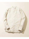 【SALE/50%OFF】『抗菌/防臭』『XXLサイズあり』ハイパフォーマンスフランネルバンドカラーシャツ URBAN RESEARCH ROSSO アーバンリ...