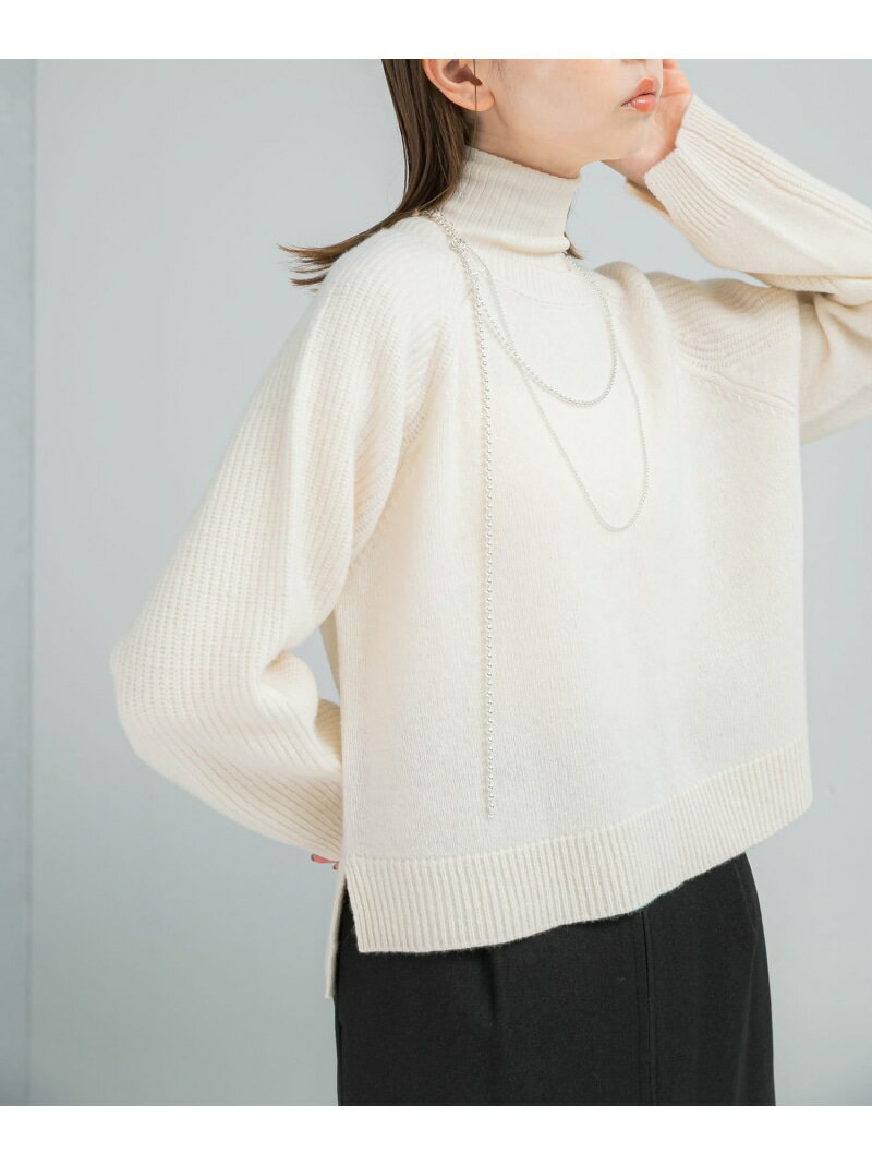 Rakuten - 【SALE／50%OFF】スーパーファインラムズウールショートニット URBAN RESEARCH ROSSO アーバンリサーチロッソ トップス ニット レッド ブラック ホワイト【RBA_E】【送料無料】[Rakuten Fashion]