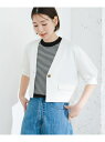 【SALE/50%OFF】『セットアップ対応』F by ROSSO ダンボールショートジャケット+フレアスカート URBAN RESEARCH ROSSO アー...