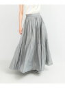 MARILYN MOON sheer cotton gather skirt URBAN RESEARCH ROSSO アーバンリサーチロッソ スカート その他...