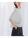 シアーレイヤードTシャツ URBAN RESEARCH ROSSO アーバンリサーチロッソ トップス カットソー・Tシャツ ホワイト グリーン【送料無料】[Ra...