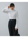 【SALE/50%OFF】F by ROSSO ウォッシャブル袖フリルコンパクトニット URBAN RESEARCH ROSSO アーバンリサーチロッソ トップ...