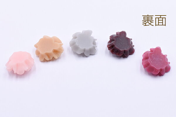 高品質デコパーツ 樹脂パーツ 牡丹の花 23×24mm【15ヶ】