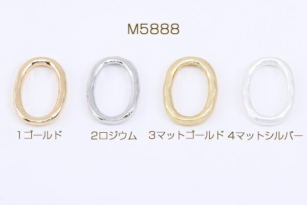 フレームチャーム オーバル 10.5×15mm【10ヶ】