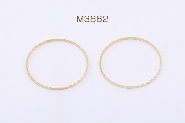 フレームチャーム 丸型 30mm ゴールド【20ヶ】