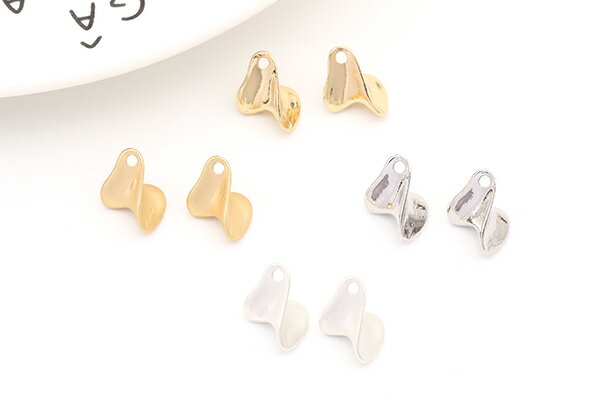 メタルチャーム 不規則型チャーム 10×11.5mm（8ヶ）