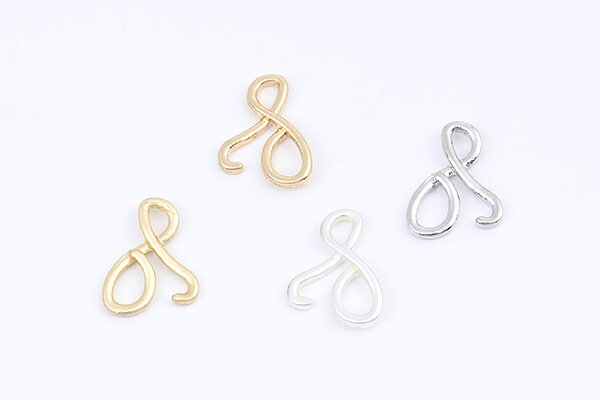 メタルチャーム 不規則型チャーム 11.5×16mm（8ヶ）