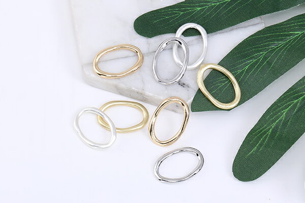 フレームチャーム オーバル 16×23mm【10ヶ】