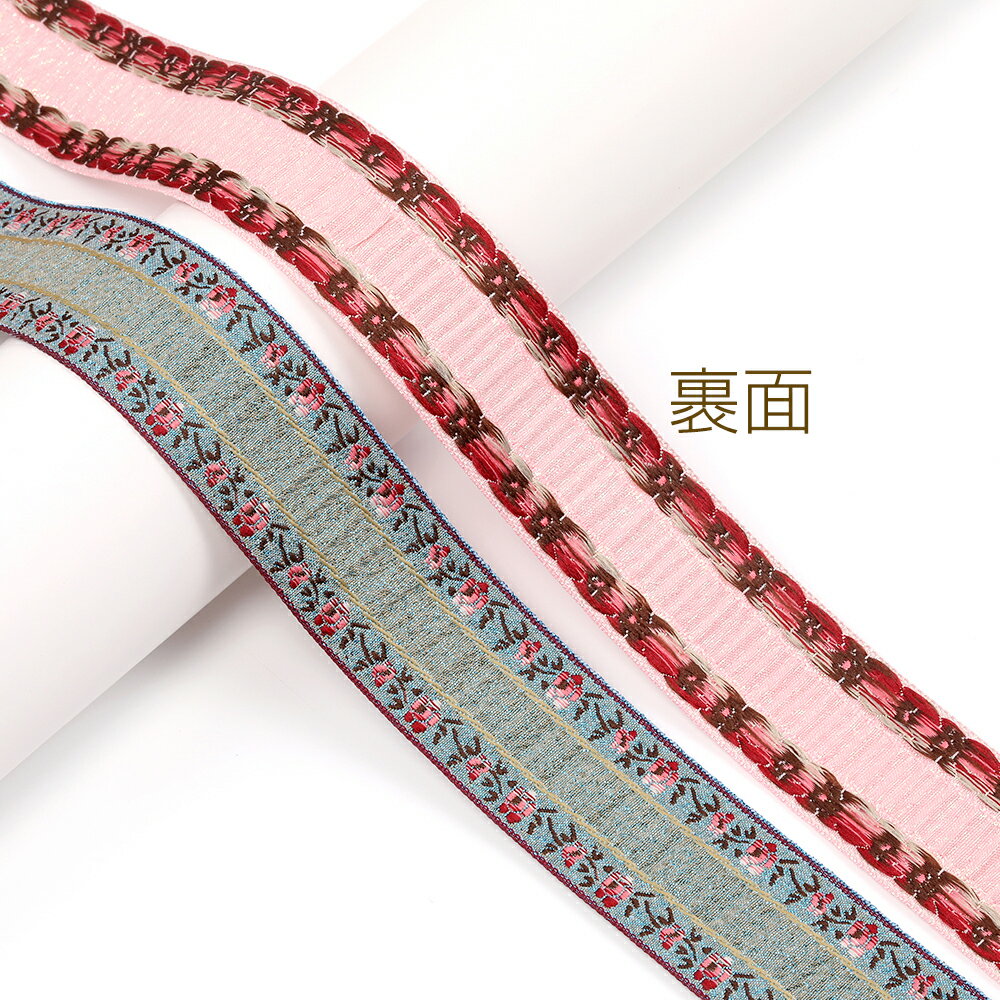 チロリアンテープ ポリエステルリボン テープリボン 服飾資材 ラッピングリボン 手作りヘアリボン 幅約3cm（5m）