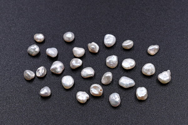 高品質淡水パール 不規則No.1 天然素材【10ヶ】