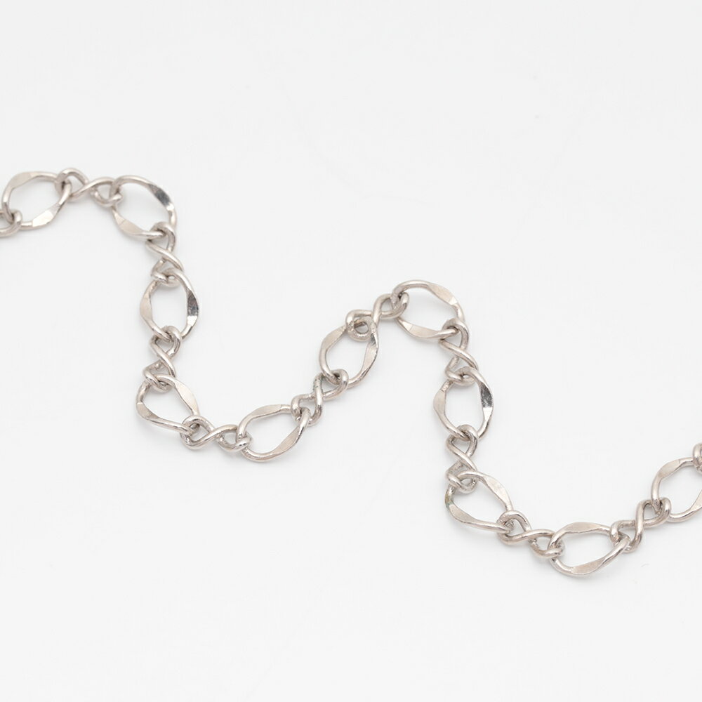 デザインチェーン ツイスト 8の字 1:1 チェーン 鉄製チェーン 約5mm（2m）