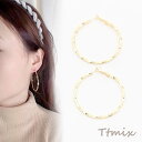 フープピアス ゴールド(1ペア)