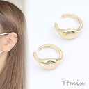 イヤーカフ 6×14mm 片耳用 ゴールド(1ヶ)