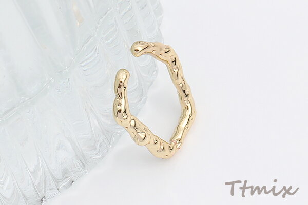 イヤーカフ 14×15mm 片耳用 ゴールド（1ヶ）