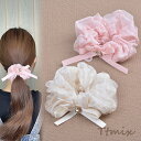 シュシュ ヘアアクセサリー 12cm(1ヶ)
