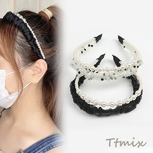 カチューシャ ヘアアクセサリー 幅約2.5cm(1ヶ)