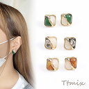 デザインピアス スクエア型 13×14mm(1ペア)