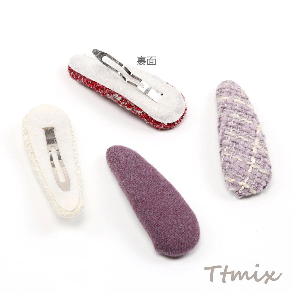 スリーピン ヘアアクセサリー 約2×6cm（2ヶ）