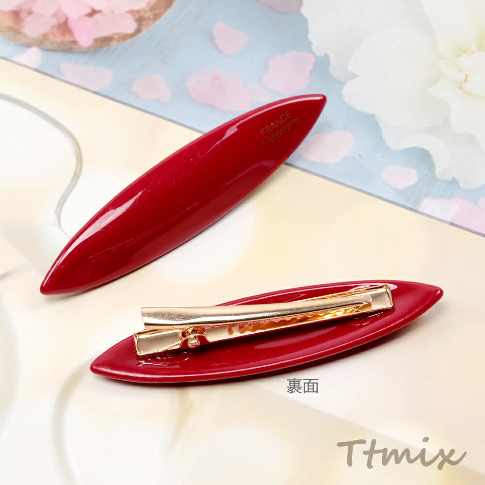 ヘアクリップ 前髪クリップ 髪留め ヘアアクセサリー 約1.6×6.8cm（1ヶ）