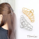 バンスクリップ ヘアアクセサリー 3.5×7.8cm(1ヶ)
