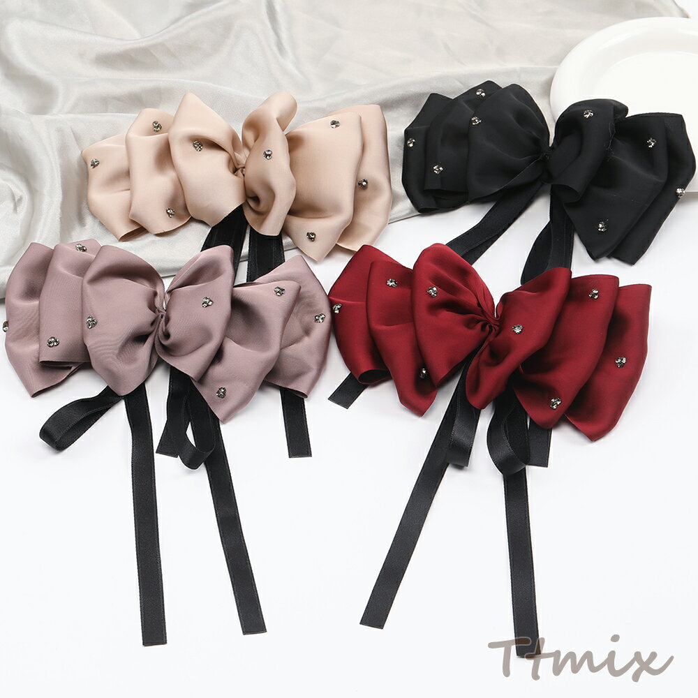 Rakuten - ヘアバレッタ リボン 9×18cm（1ヶ）