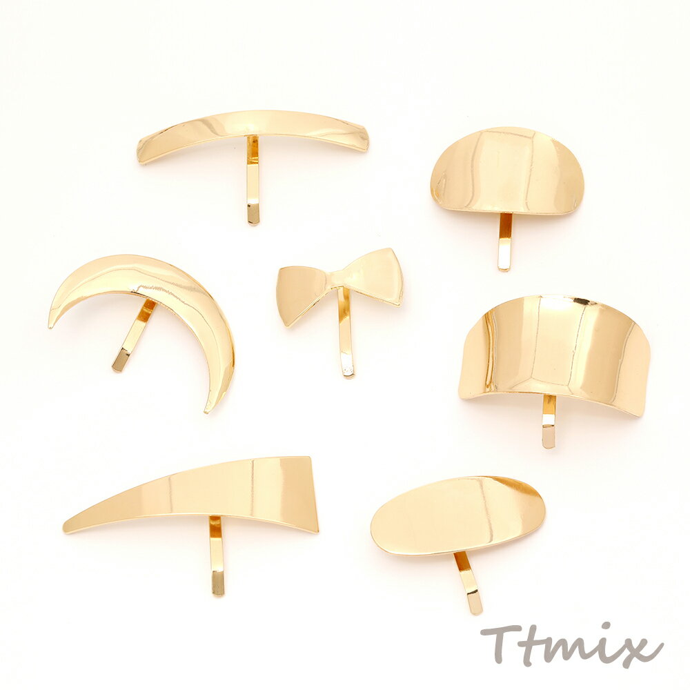 ポニーフック ヘアアクセサリー ゴールド