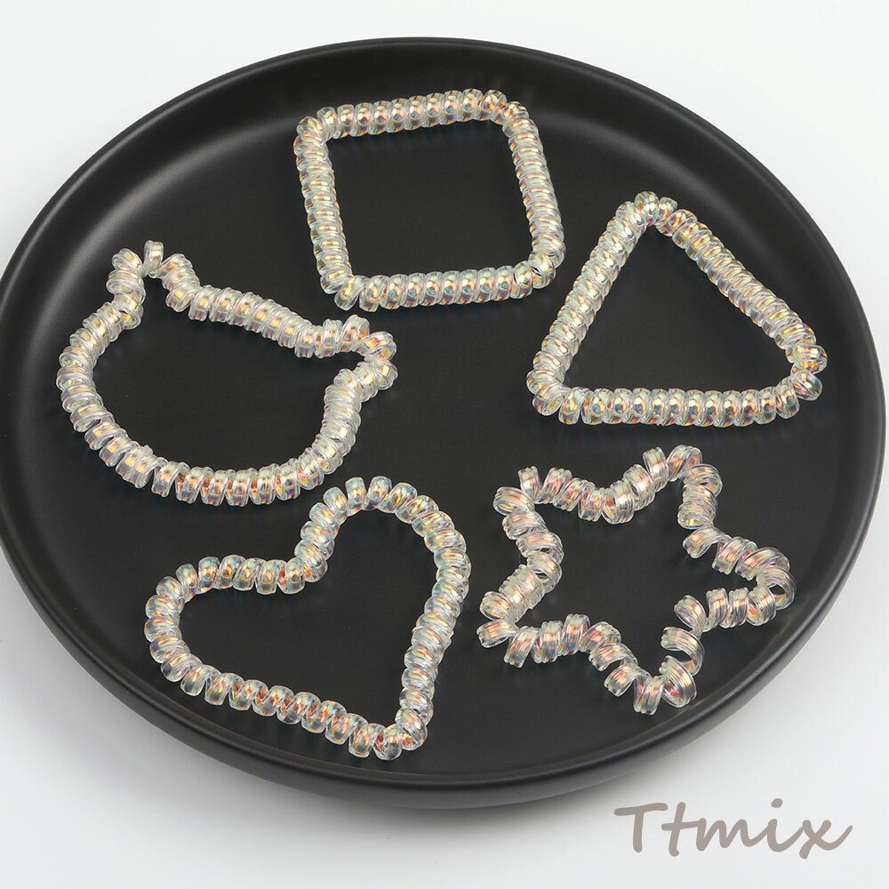 ヘアゴム ヘアアクセサリー クリアAB