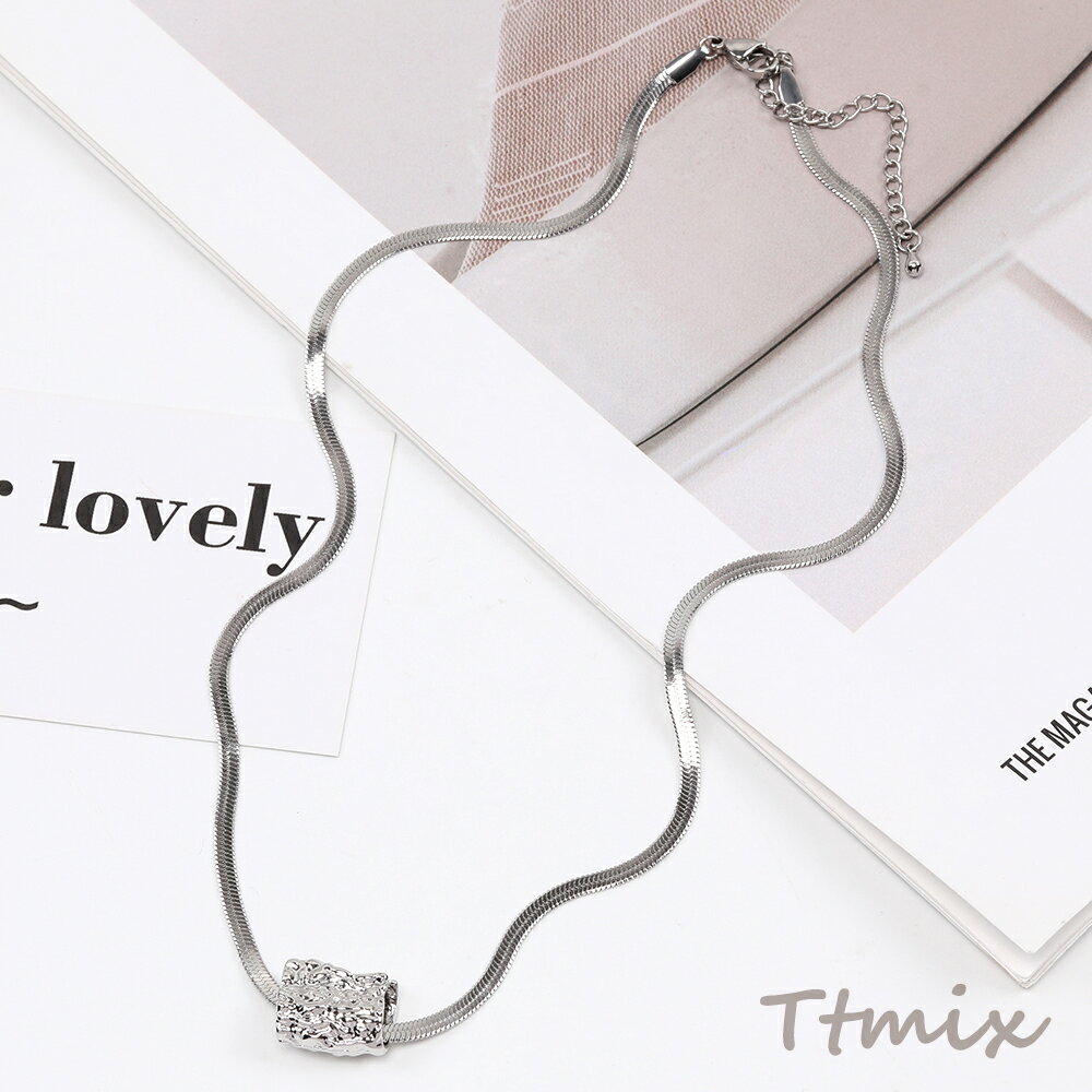 乐天商城 - ネックレス メタルチェーンネックレス 不規則型（1連）