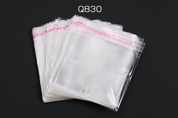 OPP袋 透明テープ付き 1穴 9×10cm（100枚）