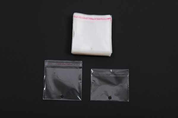 OPP袋 透明テープ付き 1穴 9×10cm（100枚）