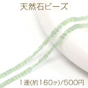 天然石ビーズ 連売り モスアクアマリン スクエア型 通し穴あり 約2.3×2.3mm 1連(約160ヶ)