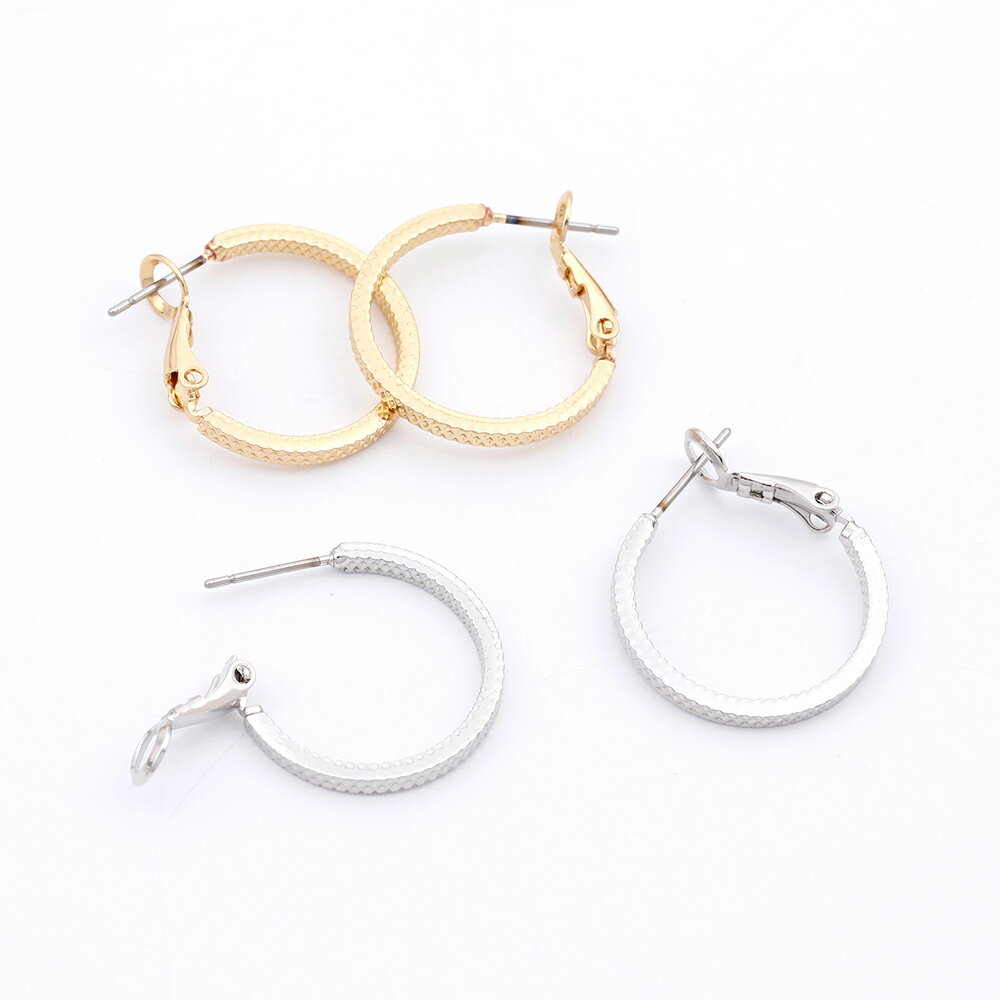 デザインフープピアス 1.9×22mm（2ヶ）