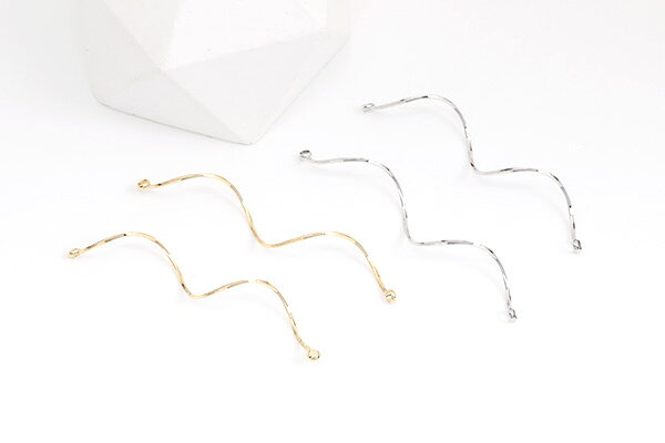 コネクターパーツ スティック ツイスト 2カン付き 0.8×49mm（4ヶ）