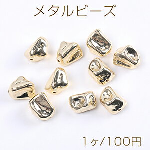 乐天商城 - 高品質メタルビーズ 不規則型 10×13mm（1ヶ）