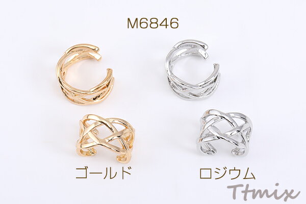 イヤーカフ デザイン 透かし 11mm 片耳用【1ヶ】