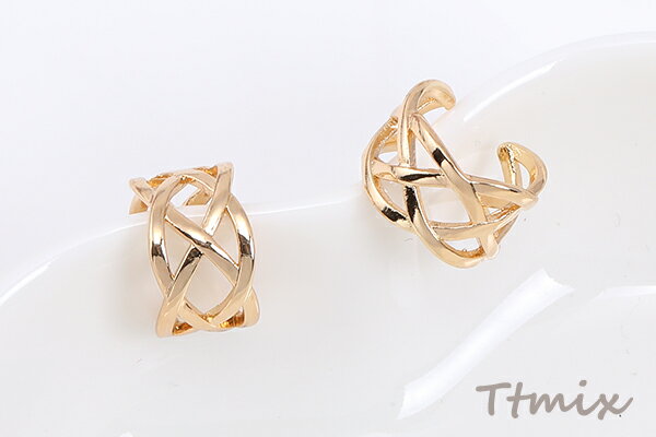 イヤーカフ デザイン 透かし 11mm 片耳用【1ヶ】